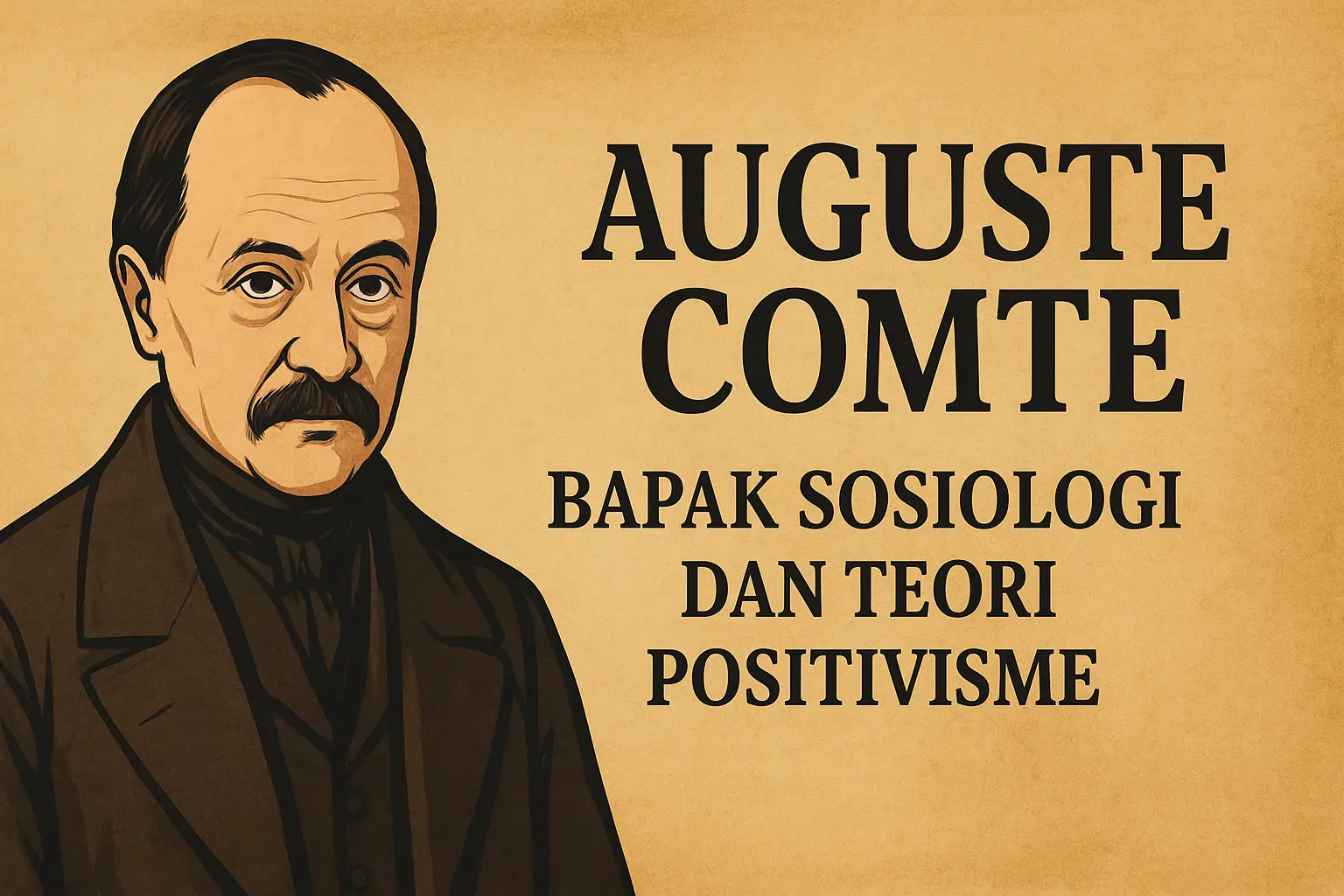 Auguste Comte: Dari Kekacauan Revolusi Menuju Kelahiran Ilmu Sosiologi